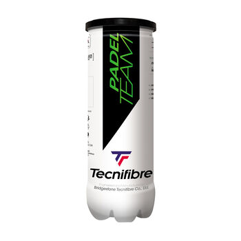 PADEL TEAM : 1 TUBE OF 3 BALLS DE PADEL