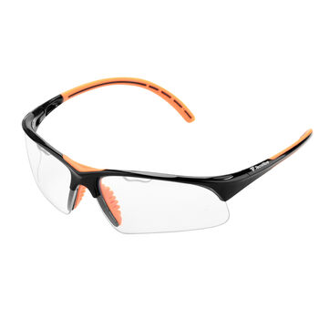 SQUASH GLASSES BLACK ORANGE